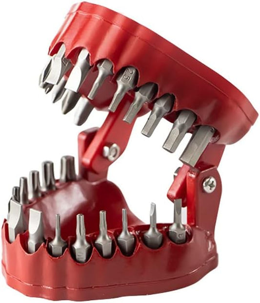 🔥Denture Drill Bit Holder with 28 Bits Set🧰